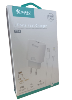 Turbo Plus 25W Hızlı Şarj Cihazı | Güvenilir ve Hızlı Şarj Deneyimi