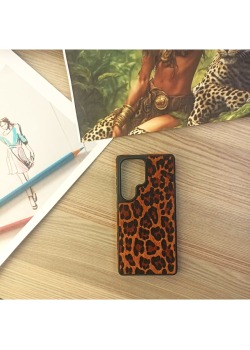 Samsung Galaxy S25 Ultra Telefon Kılıfı Leopar Desenli - Tek Ebat